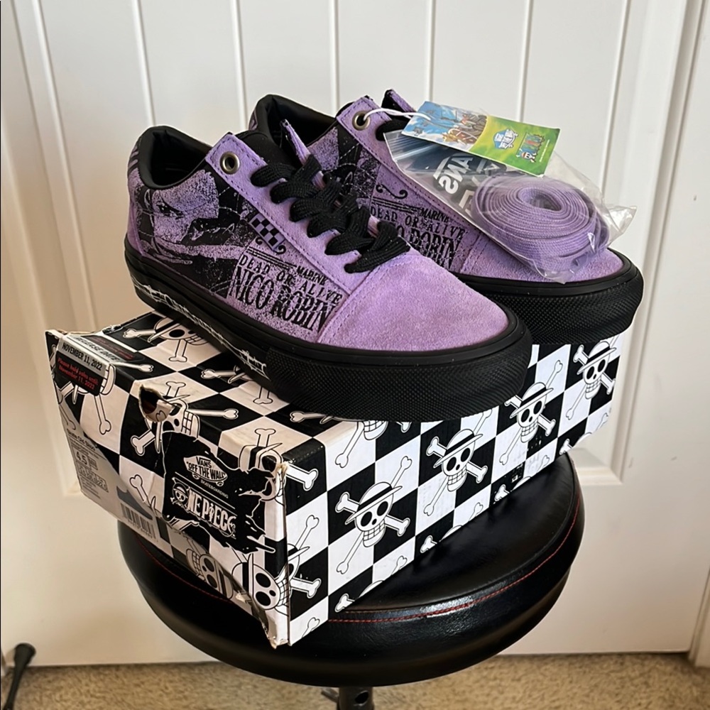 Vans x One Piece Old Skool Sz 4.5